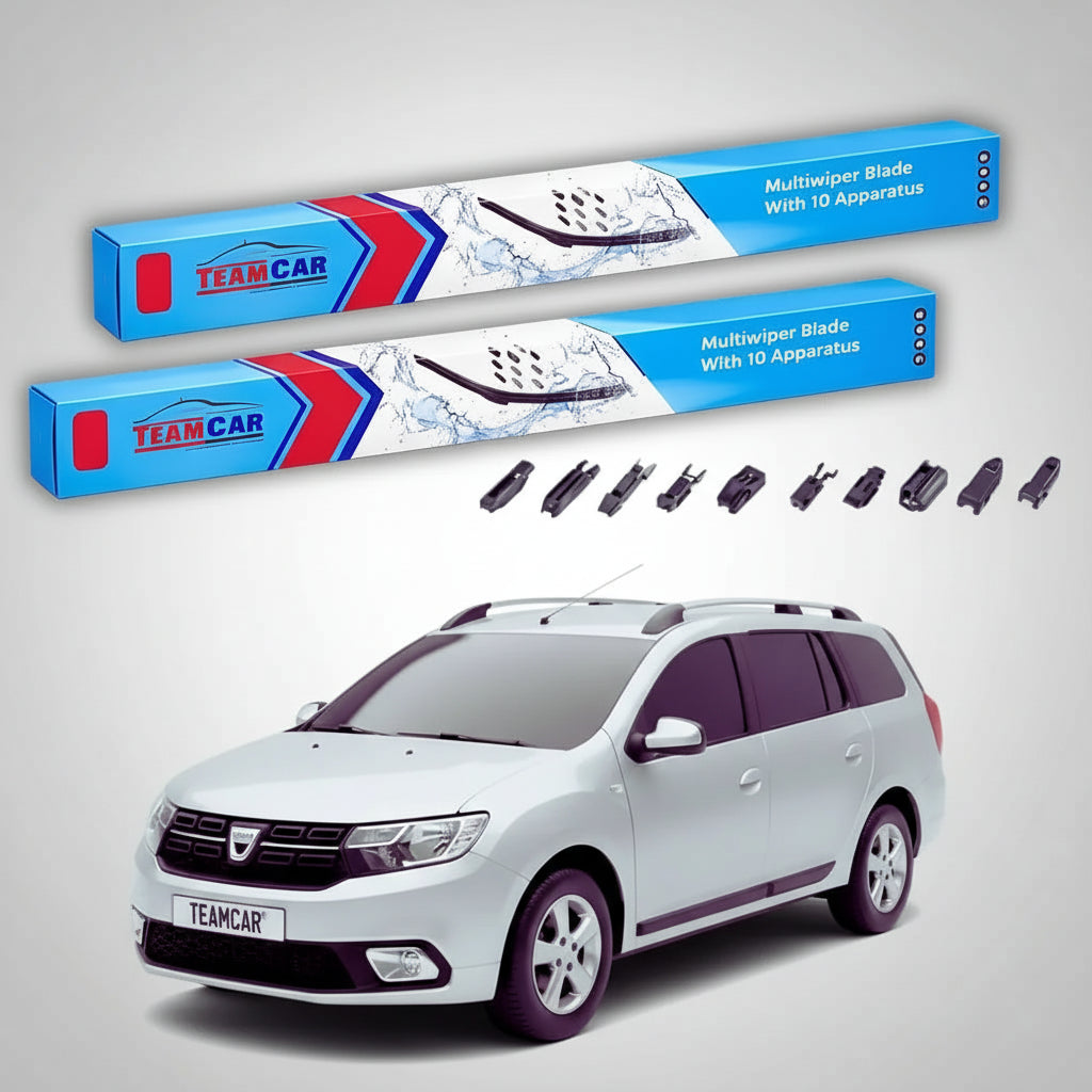 Ștergătoare Dacia Logan II MCV Break 2015-2021 | Set Față Flat Premium – TeamCar®