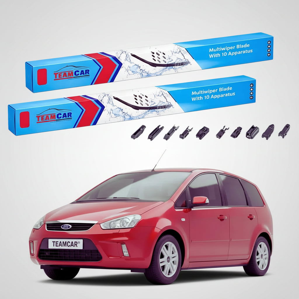 Ștergătoare Ford C-Max MPV Facelift 2007-2010 | Set Față Flat Premium – TeamCar®