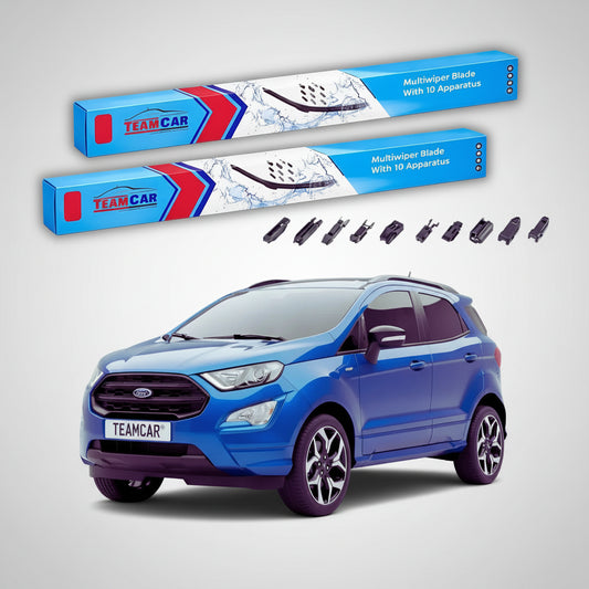 Ștergătoare Ford Ecosport Facelift SUV 2017-prezent | Set Față Flat Premium – TeamCar®