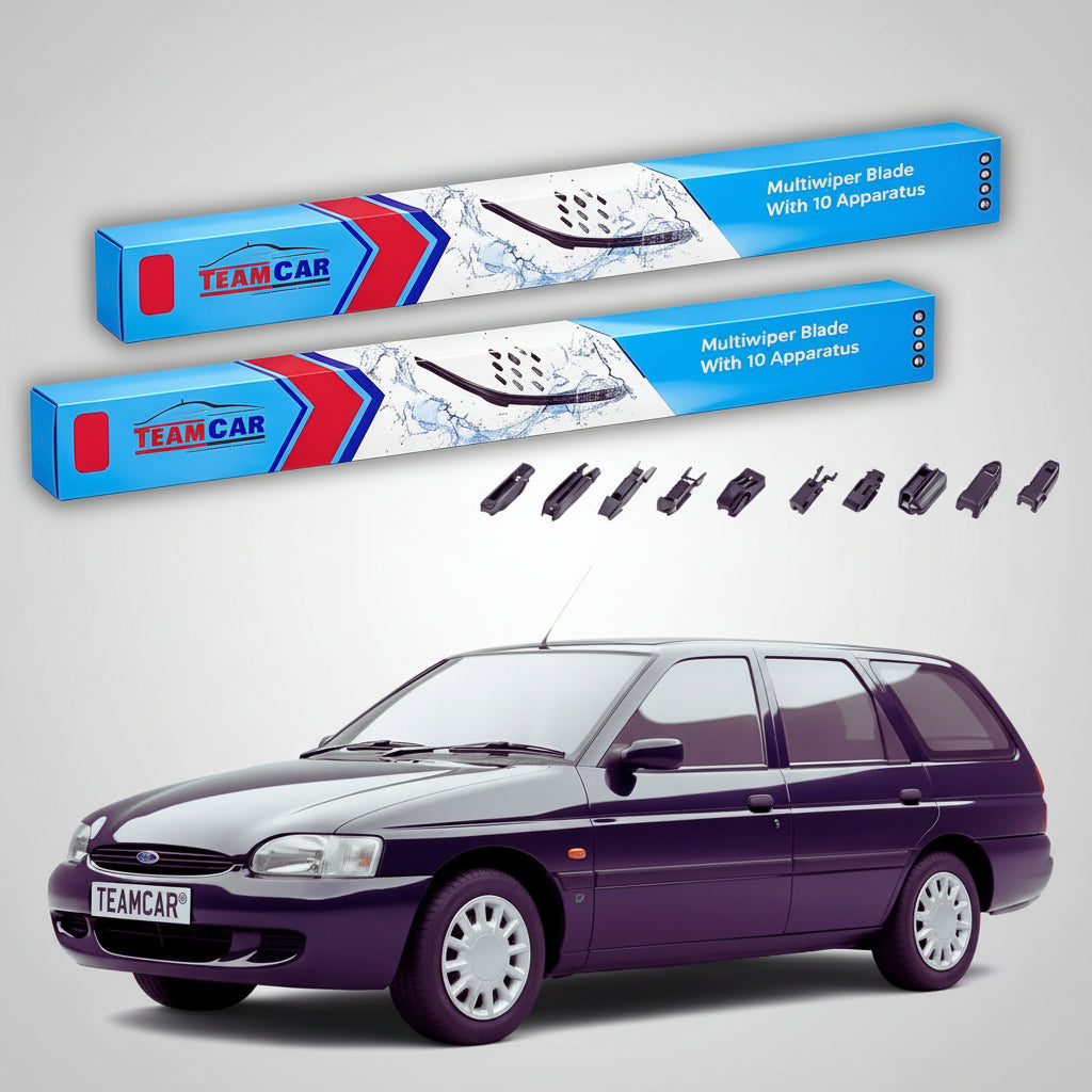 Ștergătoare Ford Escort Gen VII Estate Turnier 1995-2001 | Set Față Flat Premium – TeamCar®