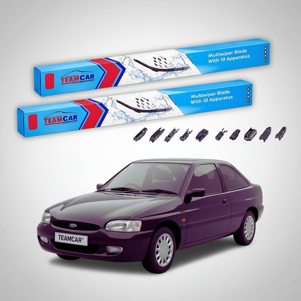 Ștergătoare Ford Escort Gen VII Hatchback 1995-2001 | Set Față Flat Premium – TeamCar®