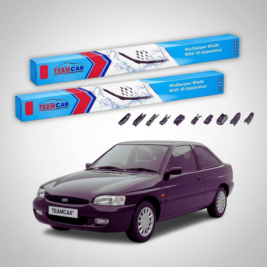 Ștergătoare Ford Escort Gen VII Hatchback 1995-2001 | Set Față Flat Premium – TeamCar®
