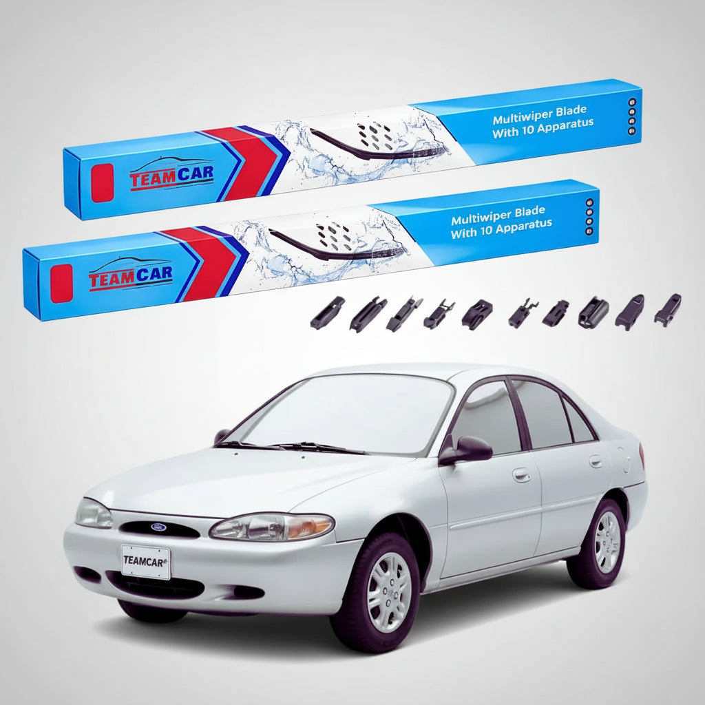 Ștergătoare Ford Escort Gen VII Sedan 1995-2001 | Set Față Flat Premium – TeamCar®