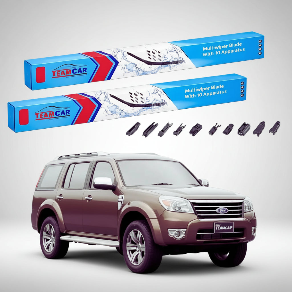 Ștergătoare Ford Everest SUV 2009-2014 | Set Față Flat Premium – TeamCar®