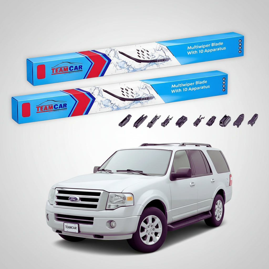 Ștergătoare Ford Expedition SUV Gen III-IV 2006-prezent | Set Față Flat Premium – TeamCar®