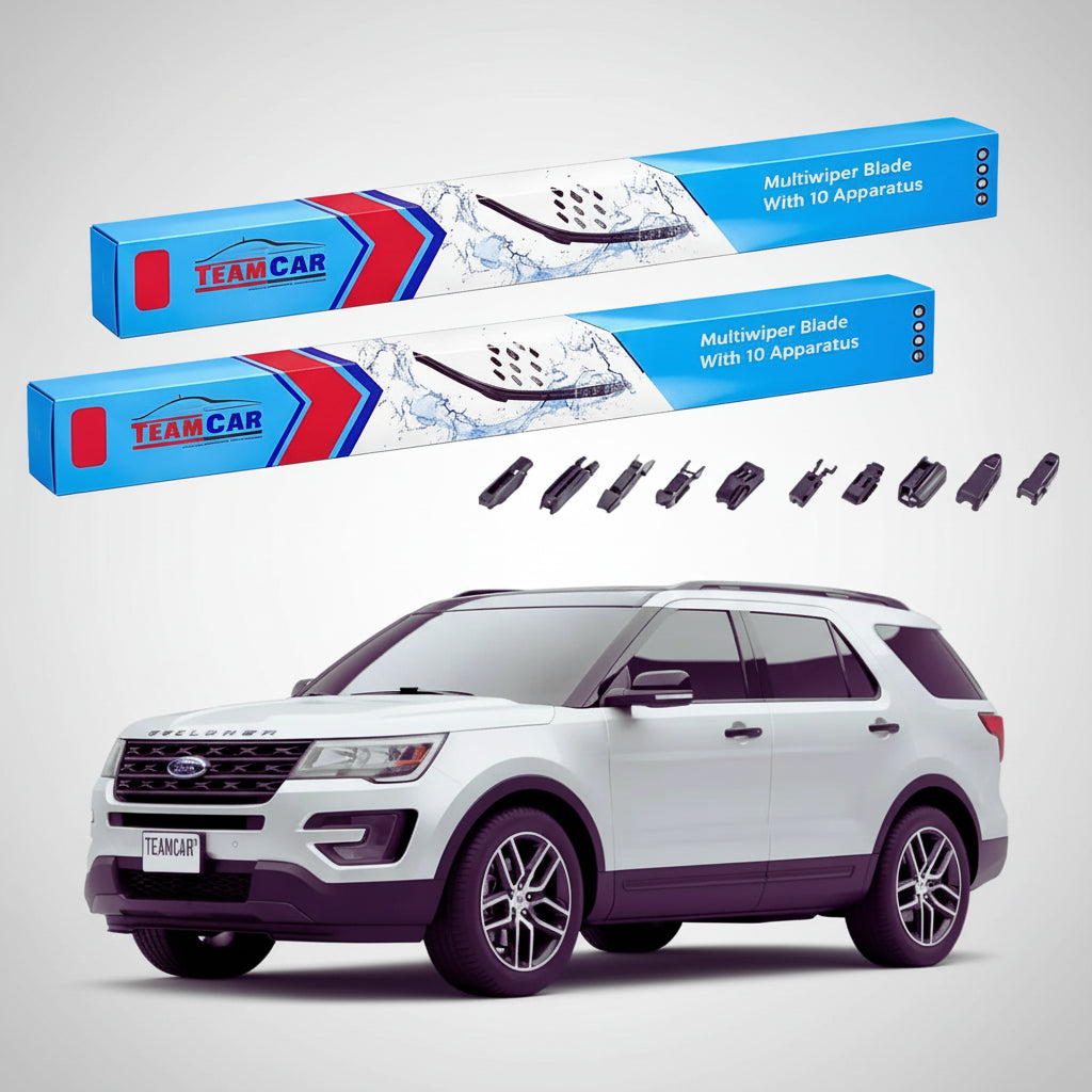 Ștergătoare Ford Explorer Gen V U502 2010 | Set Față Flat Premium – TeamCar®