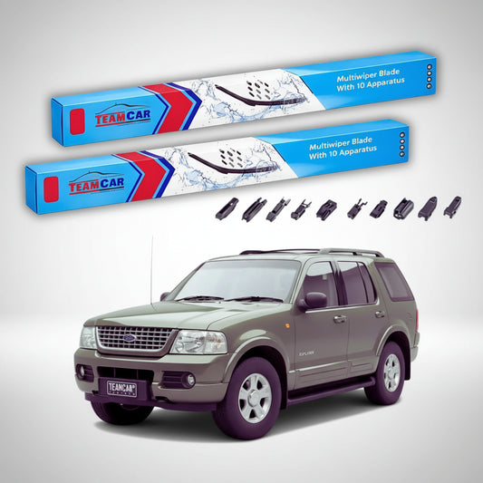 Ștergătoare Ford Explorer SUV Gen III 2001 | Set Față Flat Premium – TeamCar®