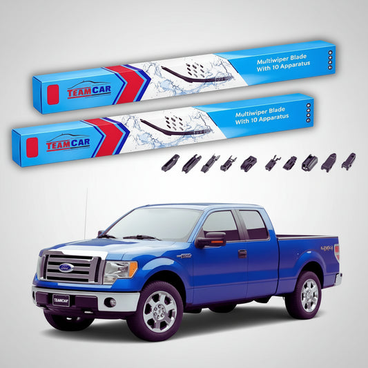 Ștergătoare Ford F150 Extended Cab Pick-up Gen XII+ 2008-prezent | Set Față Flat Premium – TeamCar®