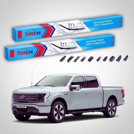 Ștergătoare Ford F150 Lightning Pick-up 2022-prezent | Set Față Flat Premium – TeamCar®