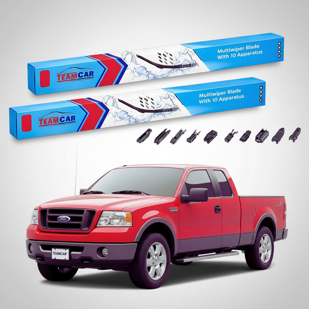 Ștergătoare Ford F150 Pick-up Gen XI 2003-2007 | Set Față Flat Premium – TeamCar®