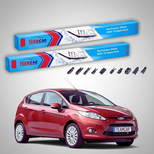 Ștergătoare Ford Fiesta Gen VI Pre-facelift Hatchback 2008-2012 | Set Față Flat Premium – TeamCar®