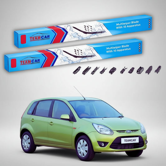 Ștergătoare Ford Figo Hatchback 2010-prezent | Set Față Flat Premium – TeamCar®