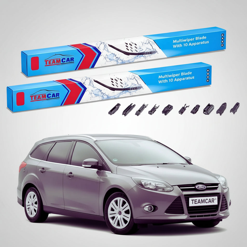 Ștergătoare Ford Focus III Estate 2011-2018 | Set Față Flat Premium – TeamCar®