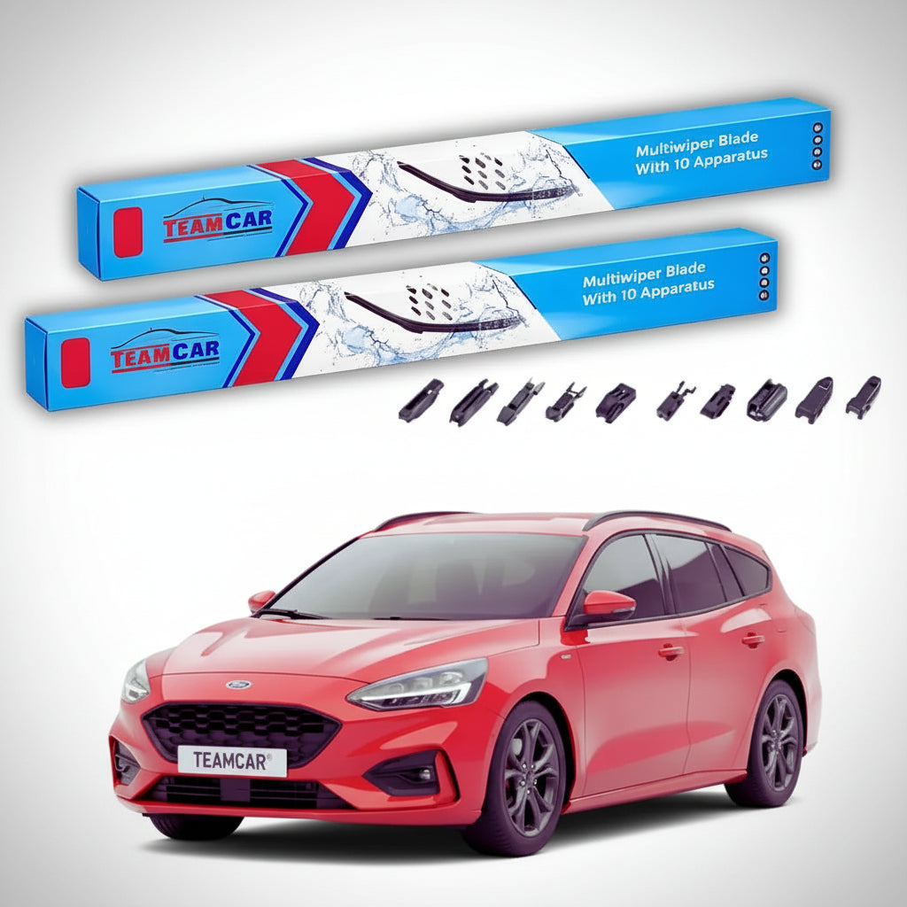 Ștergătoare Ford Focus IV Estate 2018-2024 | Set Față Flat Premium – TeamCar®