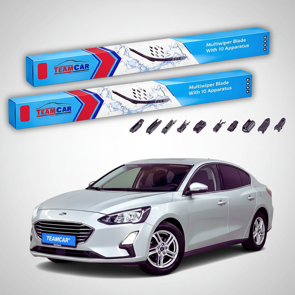 Ștergătoare Ford Focus IV Liftback 2018-2024 | Set Față Flat Premium – TeamCar®