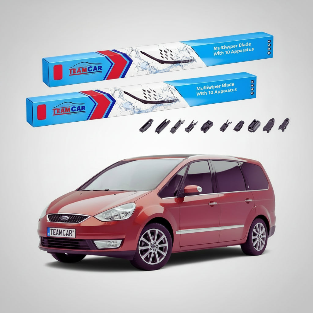 Ștergătoare Ford Galaxy Mk2 WA6 2006-2008 | Set Față Flat Premium – TeamCar®