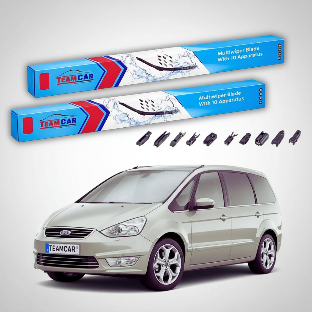Ștergătoare Ford Galaxy Mk2 WA6 2008-2014 | Set Față Flat Premium – TeamCar®