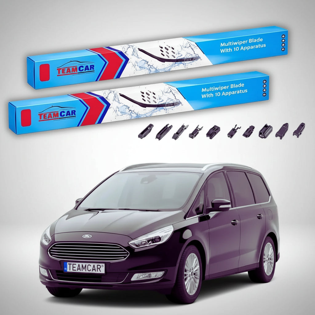Ștergătoare Ford Galaxy Mk3 CD391 2015 | Set Față Flat Premium – TeamCar®