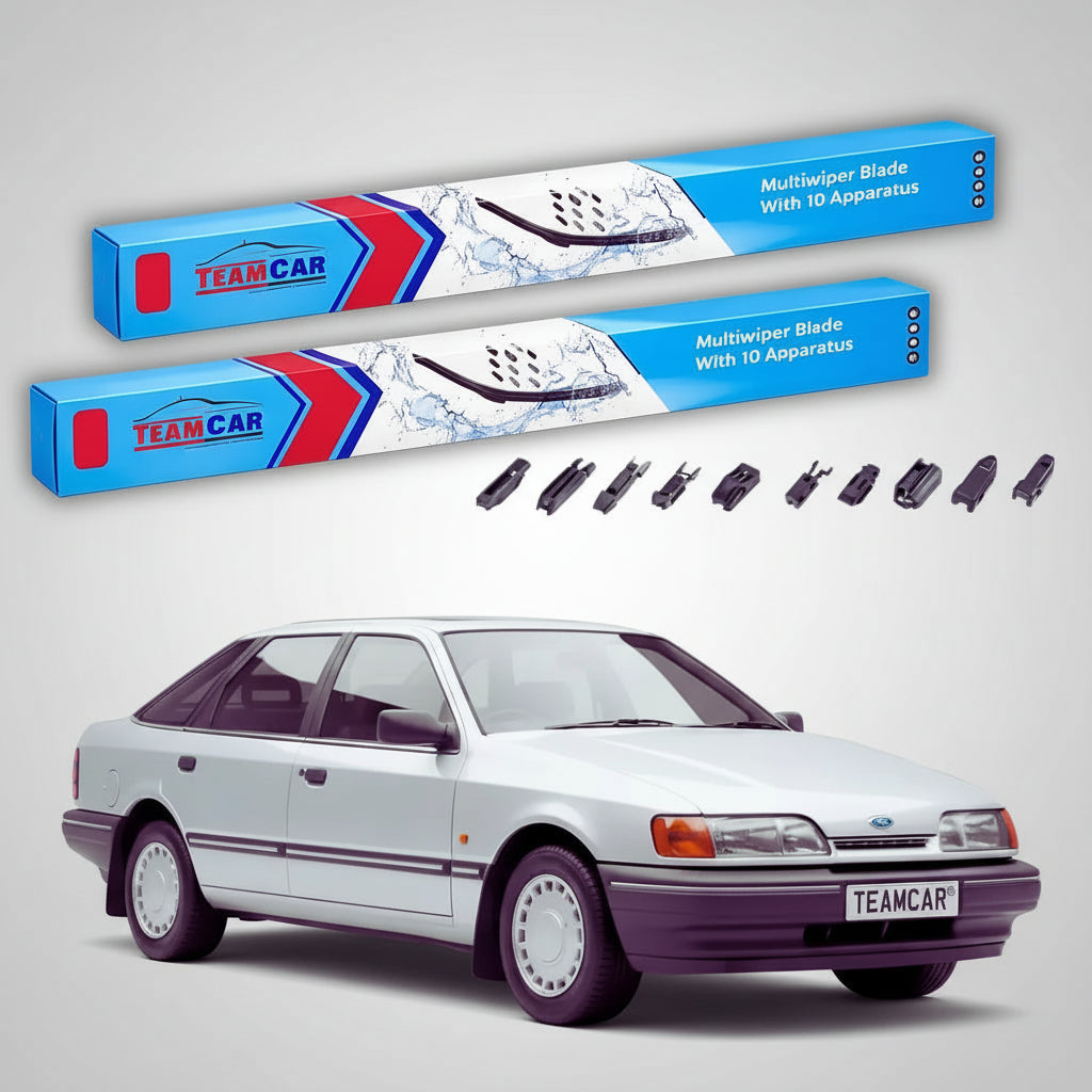 Ștergătoare Ford Granada Mk3 Scorpio Mk1 1985-1992 | Set Față Flat Premium – TeamCar®