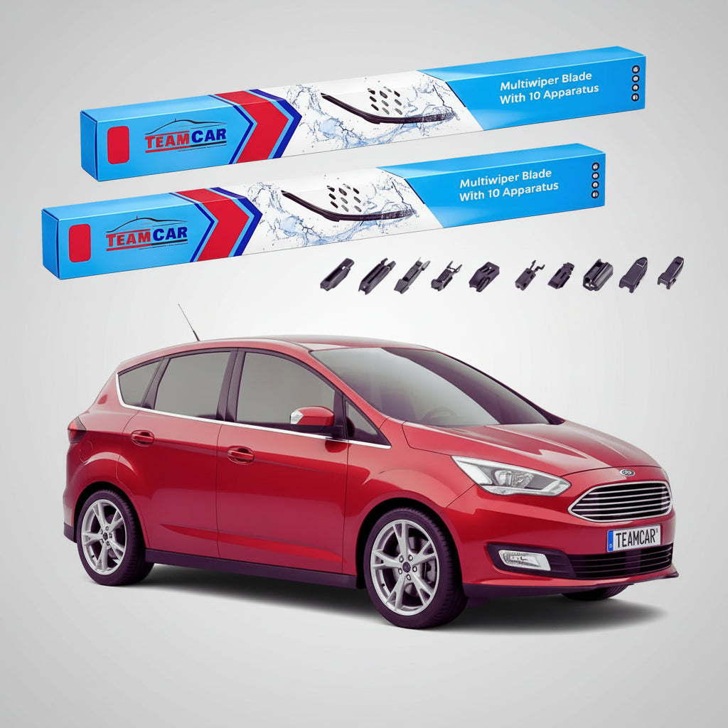 Ștergătoare Ford Grand C-Max Gen II MPV 2015-prezent | Set Față Flat Premium – TeamCar®
