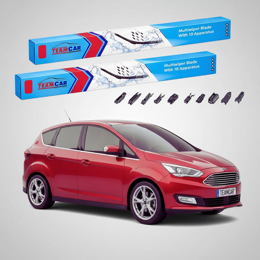 Ștergătoare Ford Grand C-Max Gen II MPV 2015-prezent | Set Față Flat Premium – TeamCar®