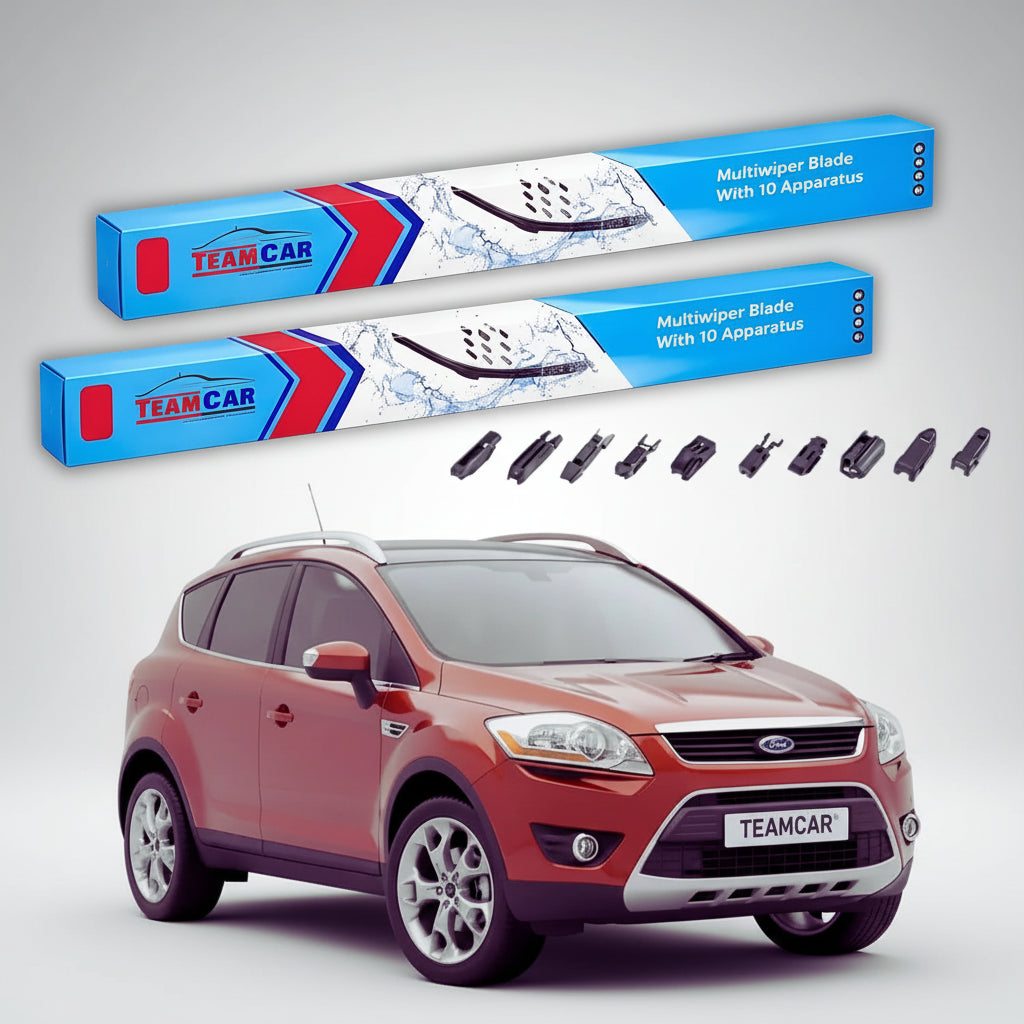 Ștergătoare Ford Kuga Mk1 C394 SUV 2008-2012 | Set Față Flat Premium – TeamCar®