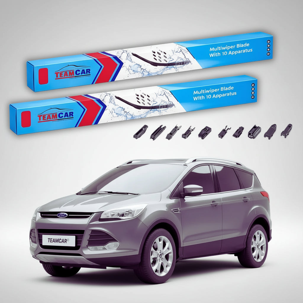 Ștergătoare Ford Kuga Mk2 DM2 SUV 2012-prezent | Set Față Flat Premium – TeamCar®