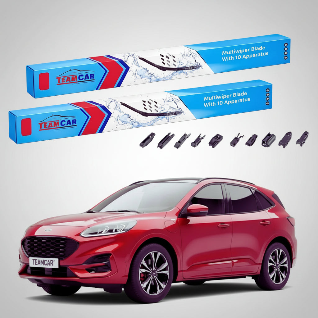 Ștergătoare Ford Kuga Mk3 CX482 SUV 2019-prezent | Set Față Flat Premium – TeamCar®