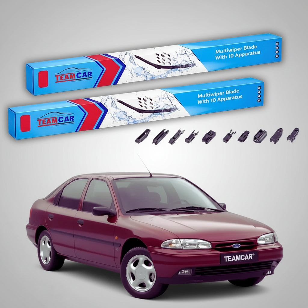 Ștergătoare Ford Mondeo Mk1 Hatchback 5 Uși 1993-1996 | Set Față Flat Premium – TeamCar®