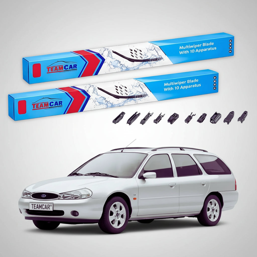 Ștergătoare Ford Mondeo Mk2 Estate 1996-2000 | Set Față Flat Premium – TeamCar®