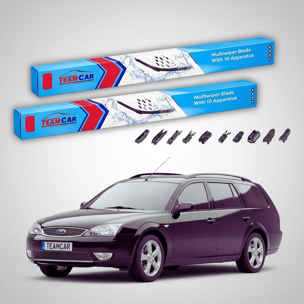 Ștergătoare Ford Mondeo Mk3 Estate 2000-2007 | Set Față Flat Premium – TeamCar®