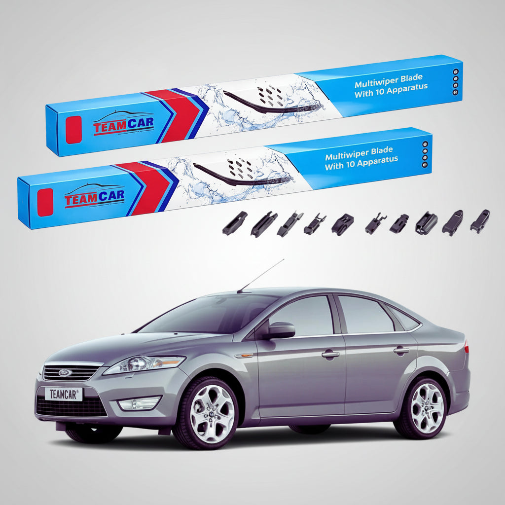Ștergătoare Ford Mondeo Mk4 Sedan 2007-2014 | Set Față Flat Premium – TeamCar®