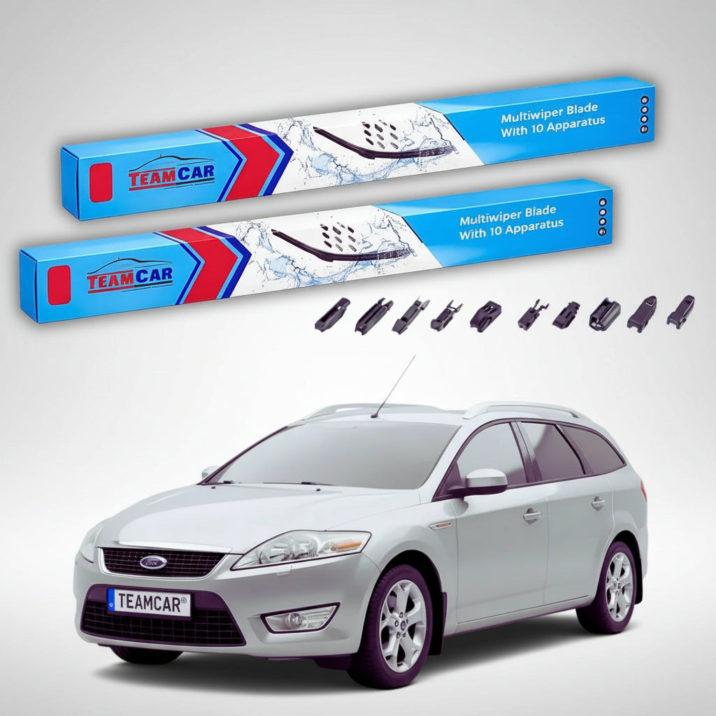 Ștergătoare Ford Mondeo Mk4 Estate 2007-2014 | Set Față Flat Premium – TeamCar®
