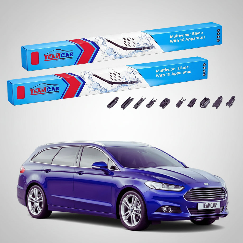 Ștergătoare Ford Mondeo Mk5 Estate 2014-2024 | Set Față Flat Premium – TeamCar®
