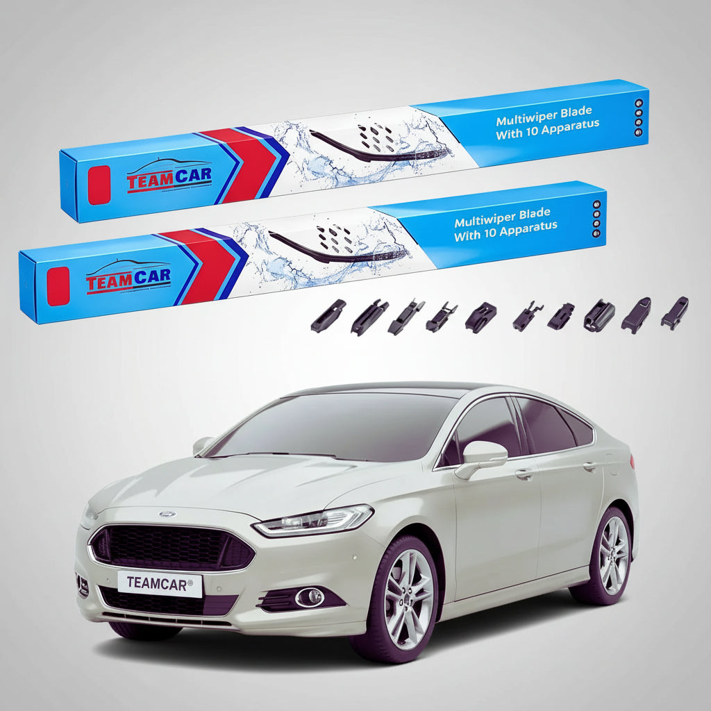 Ștergătoare Ford Mondeo Mk5 Hatchback 2014-2024 | Set Față Flat Premium – TeamCar®