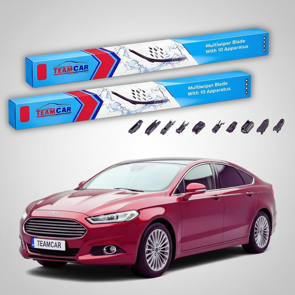 Ștergătoare Ford Mondeo Mk5 Sedan 2014-2024 | Set Față Flat Premium – TeamCar®