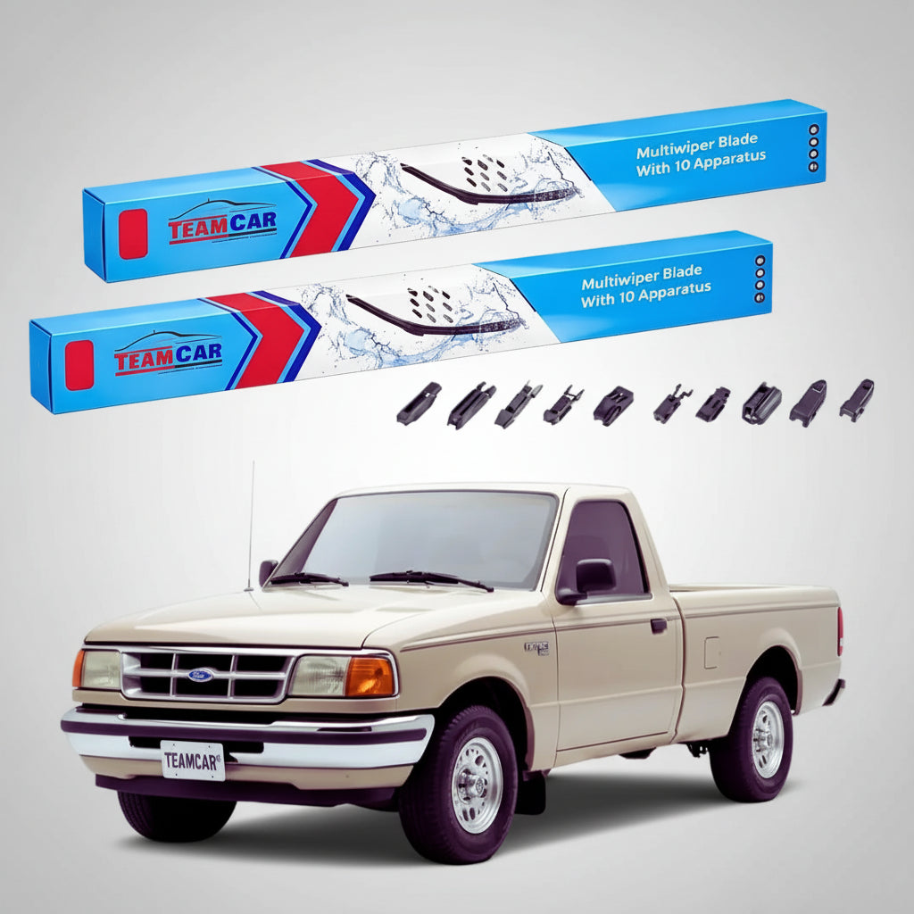 Ștergătoare Ford Ranger Gen I Pick-up 1993-2006 | Set Față Flat Premium – TeamCar®