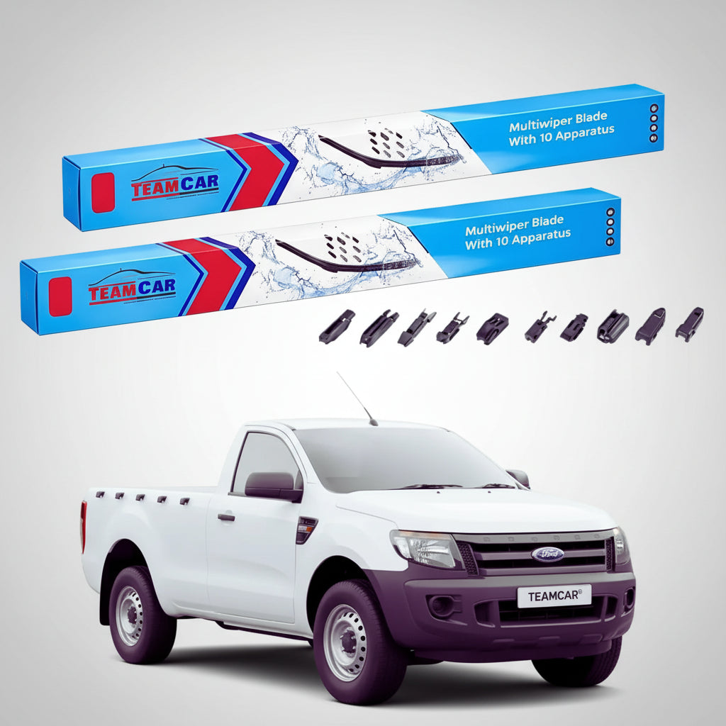 Ștergătoare Ford Ranger T6 PX Mk1 2011-2015 | Set Față Flat Premium – TeamCar®