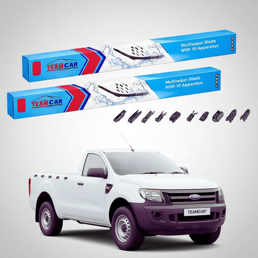 Ștergătoare Ford Ranger T6 PX Mk1 2011-2015 | Set Față Flat Premium – TeamCar®