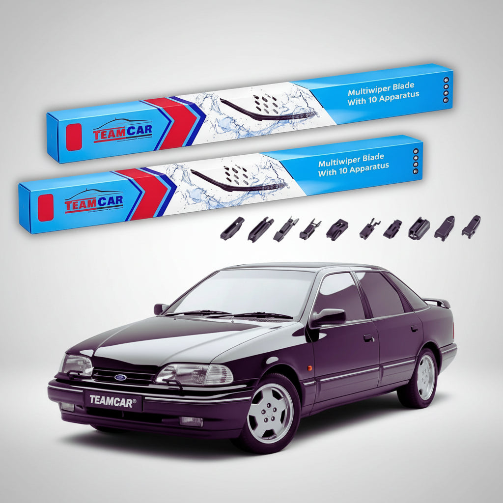 Ștergătoare Ford Scorpio Mk1 Facelift 1992-1994 | Set Față Flat Premium – TeamCar®