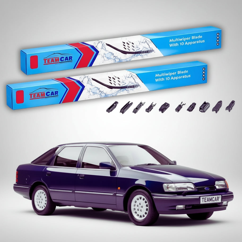 Ștergătoare Ford Scorpio Mk1 Hatchback 5 Uși 1985-1992 | Set Față Flat Premium – TeamCar®