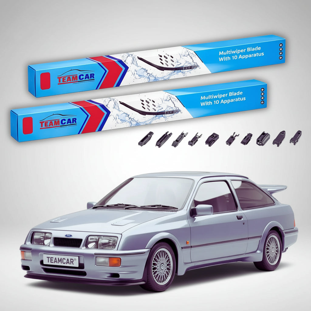 Ștergătoare Ford Sierra RS Cosworth Sedan 1987-1990 | Set Față Flat Premium – TeamCar®
