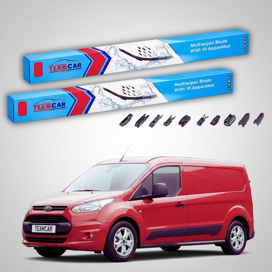 Ștergătoare Ford Transit Connect MK2 V408 Van 1-Door 2013-prezent | Set Față Flat Premium – TeamCar®