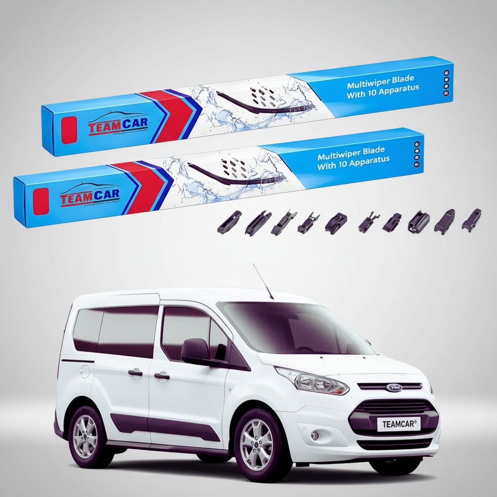 Ștergătoare Ford Transit Connect MK2 V408 Van 2-Door 2013-prezent | Set Față Flat Premium – TeamCar®