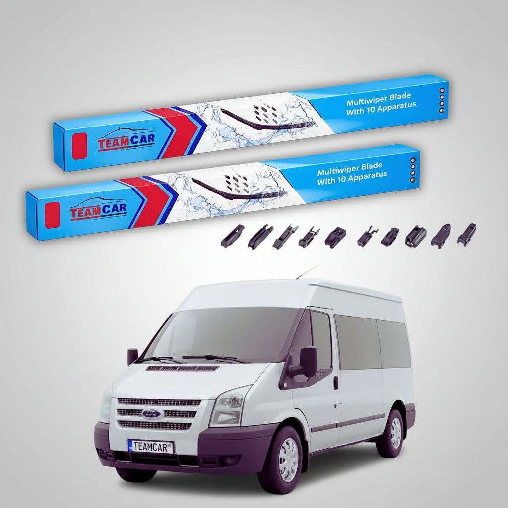 Ștergătoare Ford Transit MK7 Van 2006-2009 | Set Față Flat Premium – TeamCar®