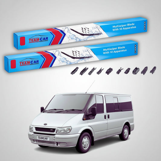 Ștergătoare Ford Transit Tourneo Gen V MK6 V184 1-Door 2000-2006 | Set Față Flat Premium – TeamCar®