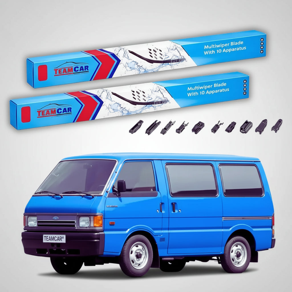 Ștergătoare Ford Econovan KBA KCA Van 1985-1999 | Set Față Flat Premium – TeamCar®