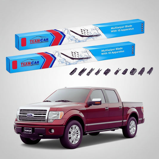 Ștergătoare Ford F150 Crew Cab Pick-up Gen XII+ 2008-prezent | Set Față Flat Premium – TeamCar®