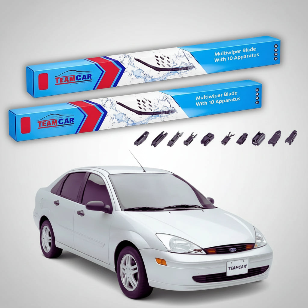 Ștergătoare Ford Focus Gen I DFW Sedan 1999-2004 | Set Față Flat Premium – TeamCar®