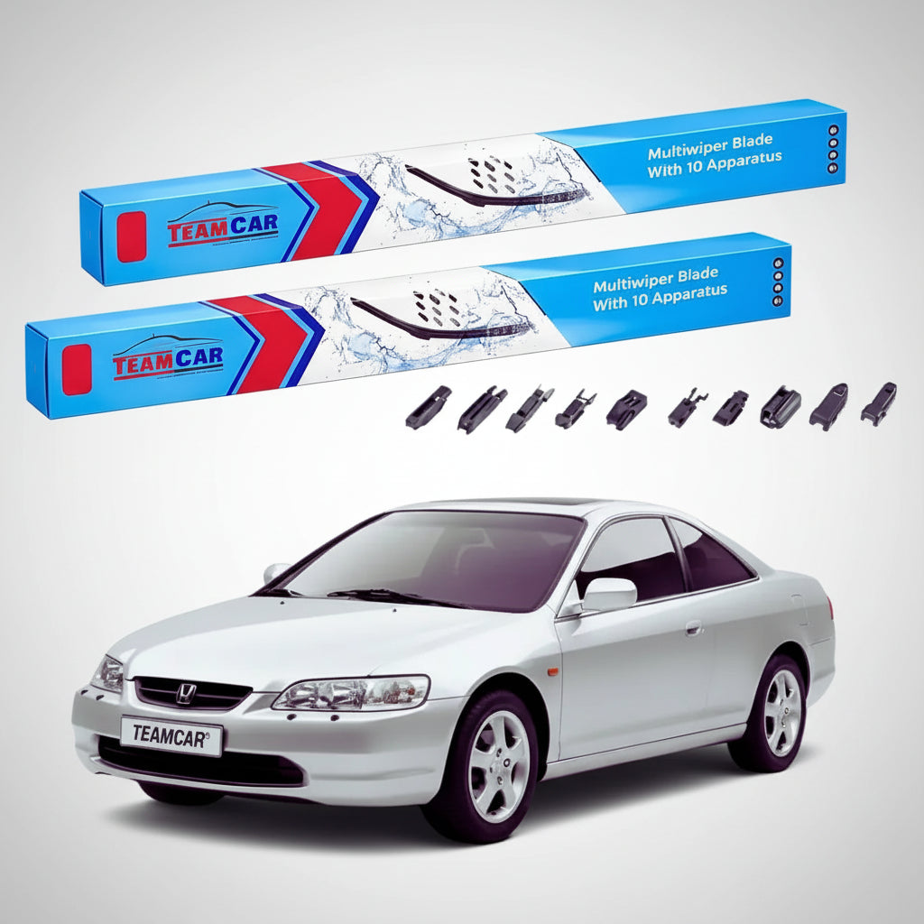 Ștergătoare Honda Accord Gen VI (CG) Coupe 1998-2003 | Set Față Flat Premium – TeamCar®